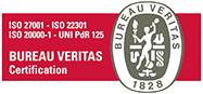 Logo Bureau Veritas Certification Iso 27001